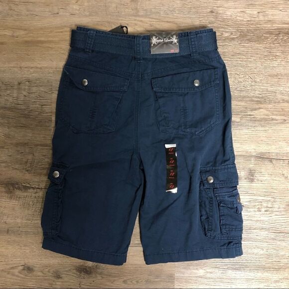 English Laundry Blue Cargo Shorts Size 12 - Picture 7 of 8